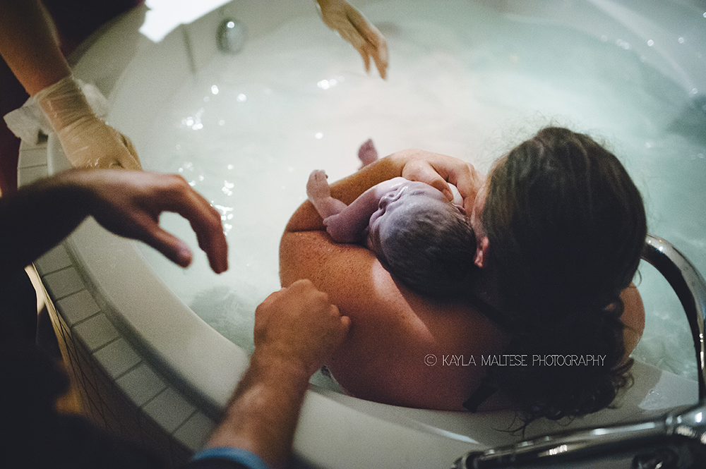 Tacoma Birth Photographer - 12lb baby