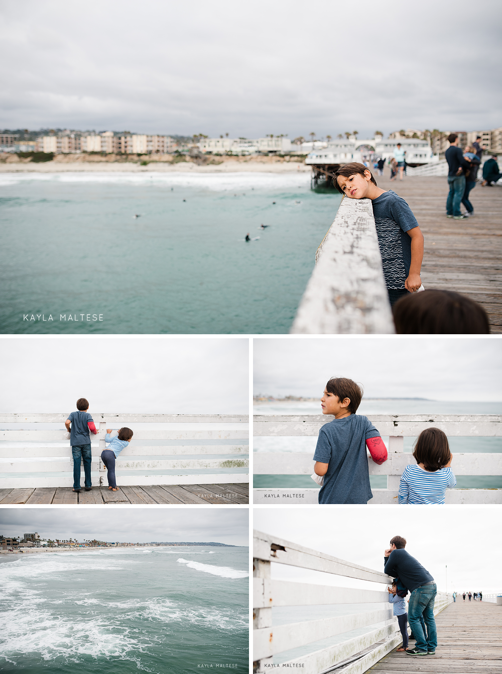 San Diego Storytelling Family Photography Pacific Beach Pier