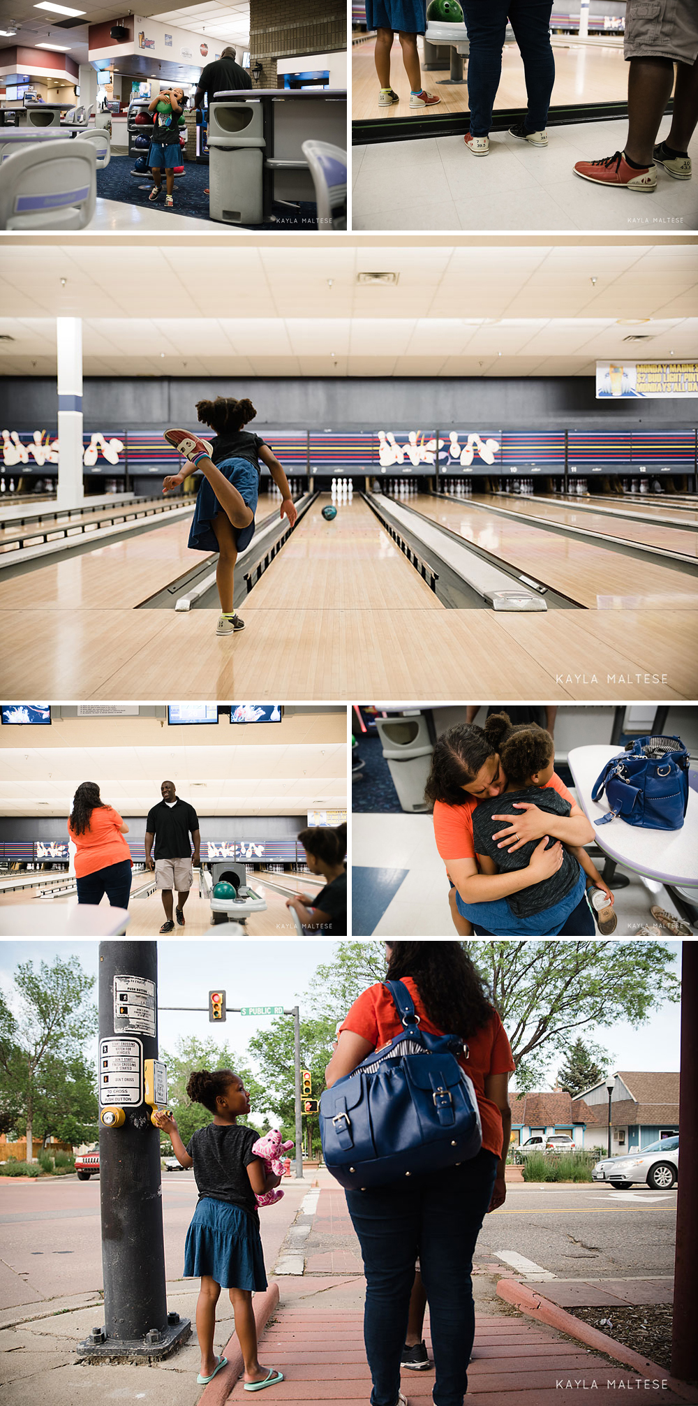 San Diego Documentary Family Photography Bowling
