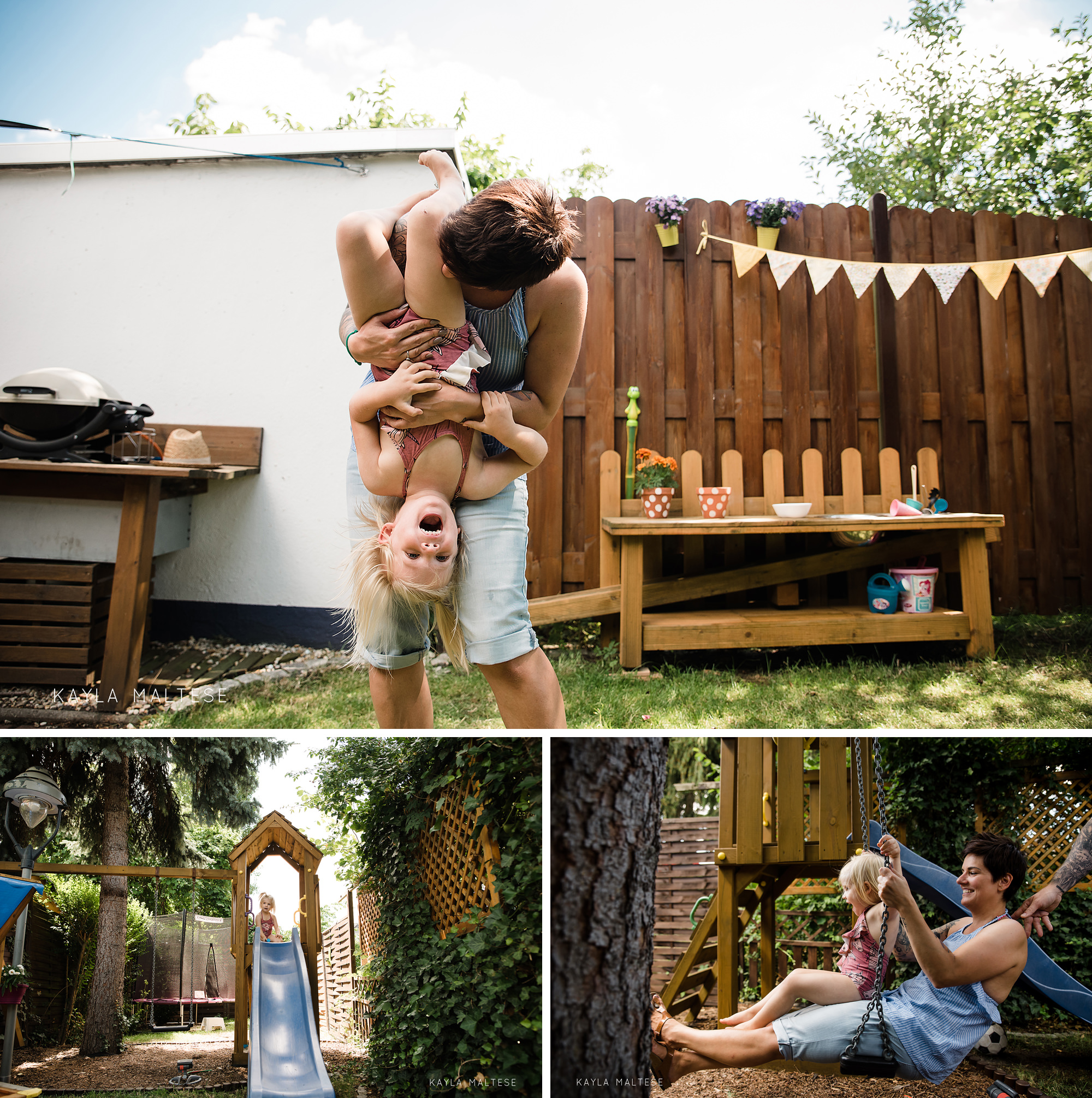 San Diego Family Photography and Video Backyard