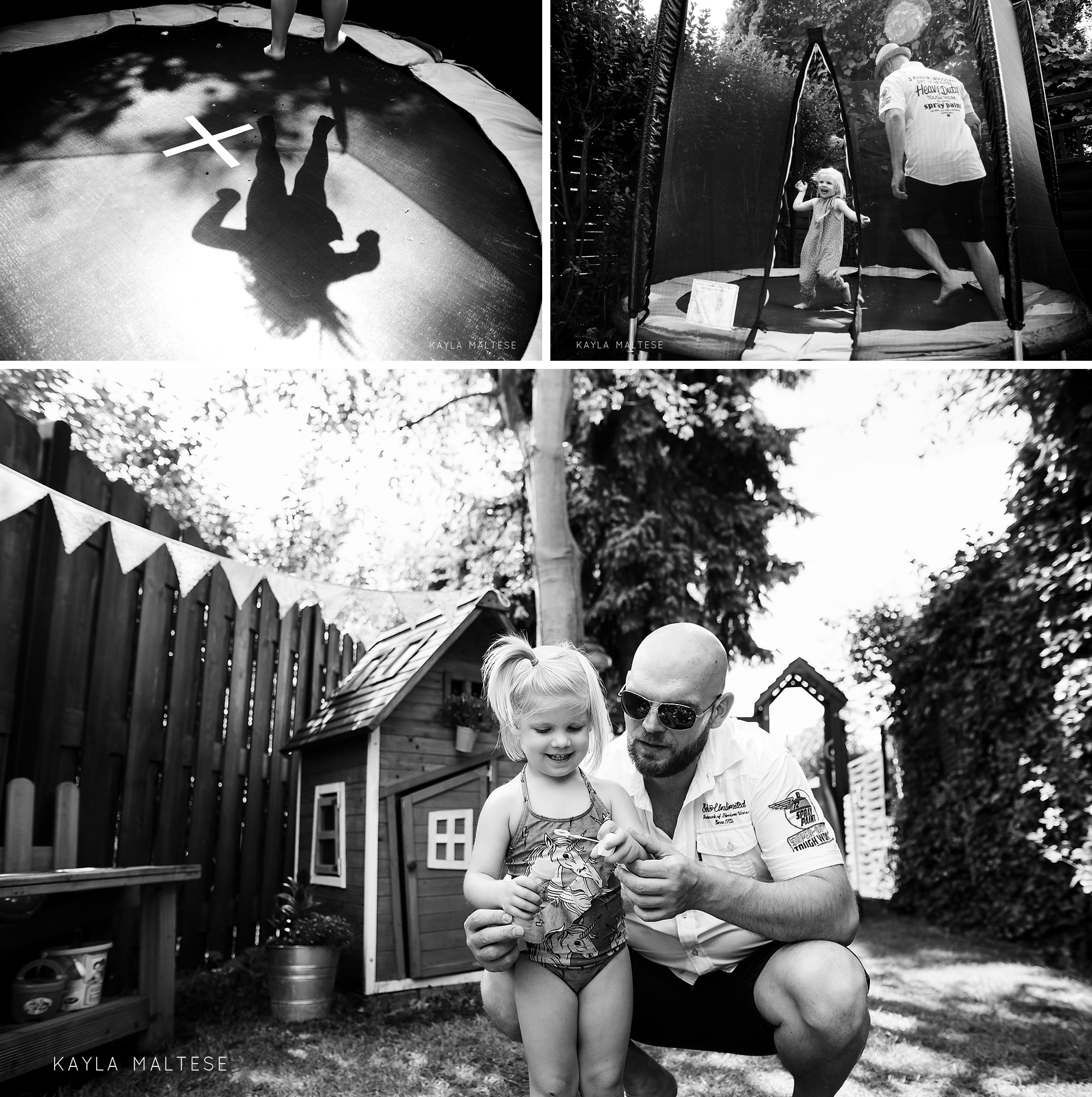 San Diego Family Photography and Video Trampoline