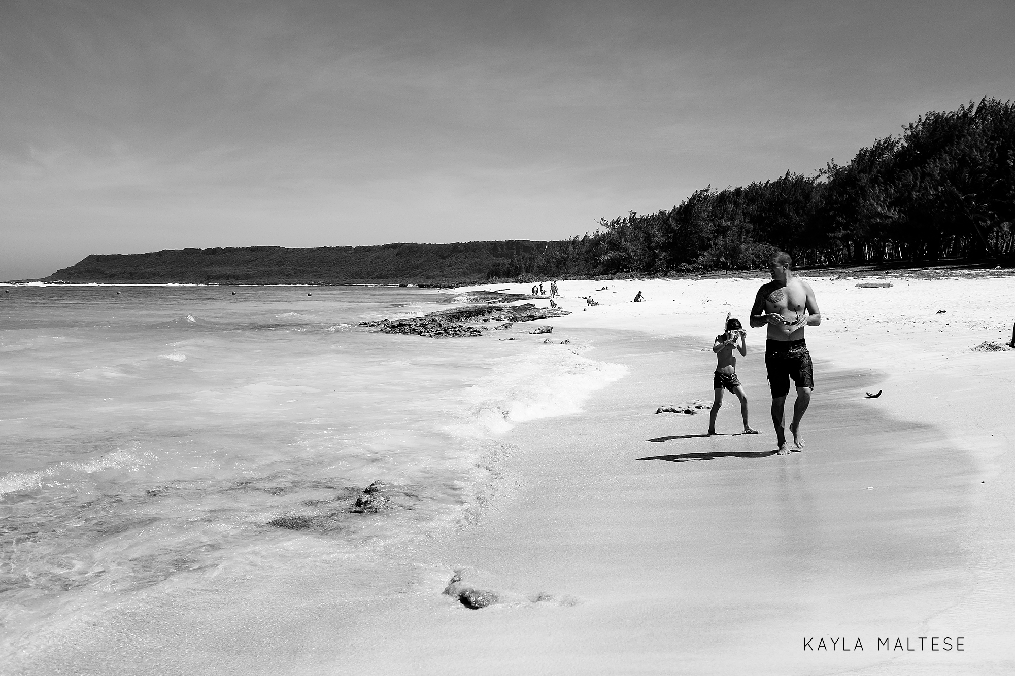 Guam Family Photographer Tarague Beach
