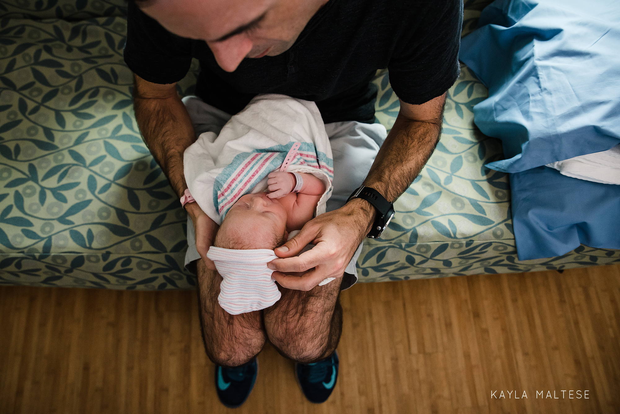 Guam Birth Photography Video Baby and Dad